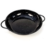 Farfurie servire din otel emailat vitrificat, 28 cm, Cazuela, Garcima, GRC20828