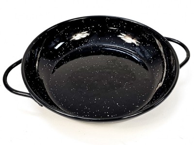 Farfurie servire din otel emailat vitrificat, 20 cm, Cazuela, Garcima, GRC20820 foto