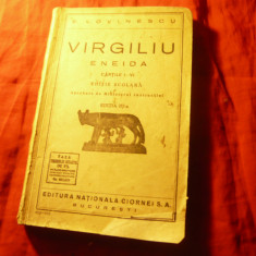 Virgiliu - Eneida -Ed. Nationala Ciornei 1935 in lb latina ,cu adnotari E.Lovine