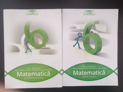 MATEMATICA PENTRU CLASA A VI-A - CLUBUL MATEMATICIENILOR (2 volume) - Smarandoiu foto