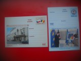 HOPCT LOT 4219 - 2 CARTI POSTALE -FILATELIE SI DIPLOMATIE EUROPEANA -NECIRCULATE
