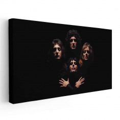 Tablou afis Queen trupa rock 2355 Tablou canvas pe panza CU RAMA 40x80 cm