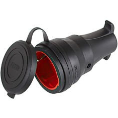 Cupla Fetih din cauciuc, cu capac, negru, F208K, 220V