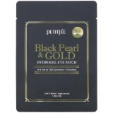 Petitfee Black Pearl &amp; Gold Hydrogel Eye Patch (2 buc) Black Pearl &amp; Gold Hydrogel Eye Patch 10 g