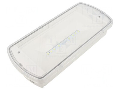 Lampă de urgență LED albă SafeLite IP65 foto