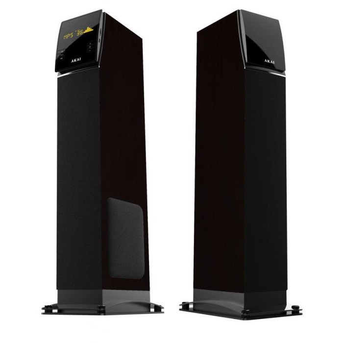 BOXE 2.0 TOWER AKAI 50Wx2 RMS BLK BOXE 2.0 TOWER AKAI 50Wx2 RMS BLK