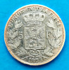 Belgia 5 Franci Argint 1875, Stare Excelenta - Moneda Veche