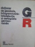 Gherasim Marton - Dictionar de geodezie, fotogrammetrie-teledetectie si cartografie german-roman (1980)