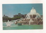 FA117 -Carte Postala- SUA - Chicago. Buckingham Memorial Fountain, necirculata 1964
