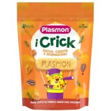 Biscuiti cu morcov, dovleac si rozmarin +12 luni Crick, 100g, Plasmon