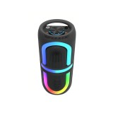 Boxa Portabila Karaoke 3636BT &ndash; 10W, Bluetooth 5.1, RGB, FM, USB, TF, TWS
