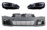 Bara Fata cu Faruri LED VW Golf 6 VI (2008-2013) R20 Look Performance AutoTuning, KITT