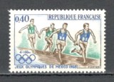 Franta.1968 Olimpiada de vara MEXIC SF.585, Nestampilat