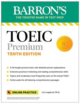 Toeic Premium: 6 Practice Tests + Online Audio, Tenth Edition foto