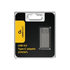 Gembird A, USB3, CMAF, 01 , Adaptor USB, C (M) la USB, A 3.0 (F), Negru
