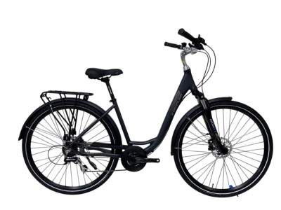 Bicicleta Trekking Kreidler - 28 Inch, S, Negru Ultimate FactoryBikes foto