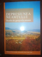 Depresiunea Neamtului. Studiu de geografie umana- Radu Dimitriu