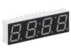 Afișaj LED 7 segmente 10mm 0,39 Nr.car: 4 roșie 4&divide;6mcd