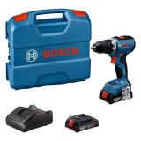Bosch GSR 18V-65 Masina de gaurit si insurubat 63Nm + 2xGBA 18V 5.0Ah + GAL 18V-40 +L-BOXX 136 ProAdvanced PowerfulTools