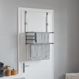 vidaXL Suport de uscare pentru balcon, 54x25x42 cm, aluminiu