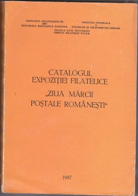 bnk fil Catalogul Expofil Ziua marcii postale romanestui 1987 foto