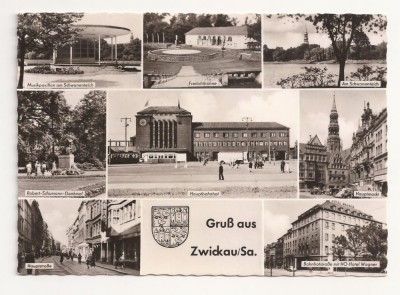 SG8 - Carte Postala - Germania, Zwickau , Circulata 1961 foto