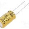 Condensator electrolitic, 470&micro;F, 25V DC, SAMWHA - WT1E477M10016PA