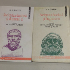K.R.POPPER - SOCIETATEA DESCHISA SI DUSMANII EI vol.1.2.