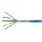 Cablu Schrack U/UTP Cat.6, HSKU423P13, 4x2xAWG23/1, 300MHz, PVC, Eca, albastru SafetyGuard Surveillance