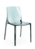 Cumpara ieftin Set 4 scaune policarbonat transparent verde menta Adele 50x54x82 cm