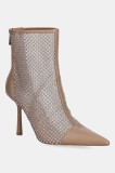 Steve Madden botine Arlette culoarea bej, cu toc cui, 11004774