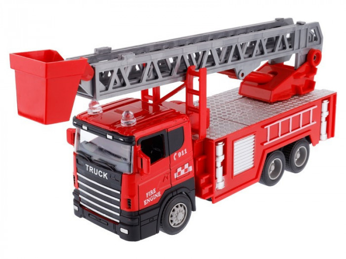 Model 1:42, Camion De Pompieri Cu Scara C11506STR