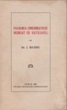 I. Mateiu - Valoarea Concordatului incheiat cu Vaticanul