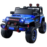Masina Electrica pentru Copii, Cyrax, Off-Road, Conectare Bluetooth, telecomanda, Tractiune Spate, Lumina Intermitenta, Baterie 12V 7Ah, 120 x 63 x 68