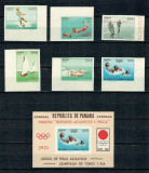 Panama 1964 - J.O. Tokyo, sporturi acvatice, serie+colita ndt ne