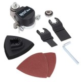 Set adaptoare pentru polizoare unghiulare, functie daltuire si slefuire ROX Wood 153ROX0191