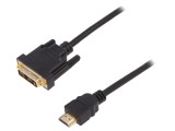 Cablu HDMI la DVI-D 5m Negru