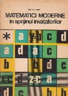 Matematici moderne in sprijinul invatatorilor foto