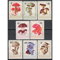 Bulgaria 1961 Mi 1263/70 - Ciuperci