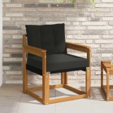 vidaXL 2 Bucată Canapea de exterior Lemn Solid de Acacia natural 3436292