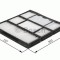 Filtru polen / aer habitaclu TOYOTA COROLLA (E11) (1997 - 2002) BOSCH 1 987 432 155