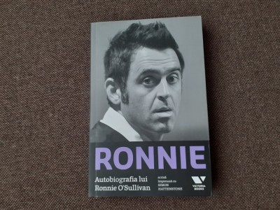 RONNIE , AUTOBIOGRAFIA LUI RONNIE O&amp;#039; SULLIVAN DE SIMON HATTENSTONE foto