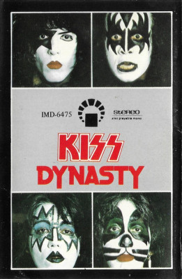 Casetă audio Kiss &amp;ndash; Dynasty, originală foto