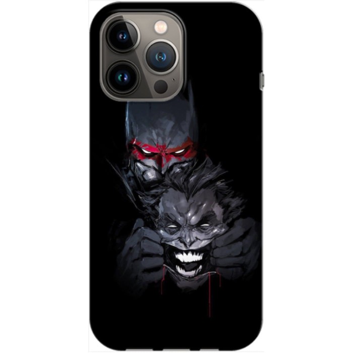 Husa compatibila cu Apple iPhone 14 Plus model Smile Joker, Silicon, TPU, Viceversa