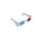 3D Red-Cyan Ochelari 3D din Carton-Conținutul pachetului 1 Bucată