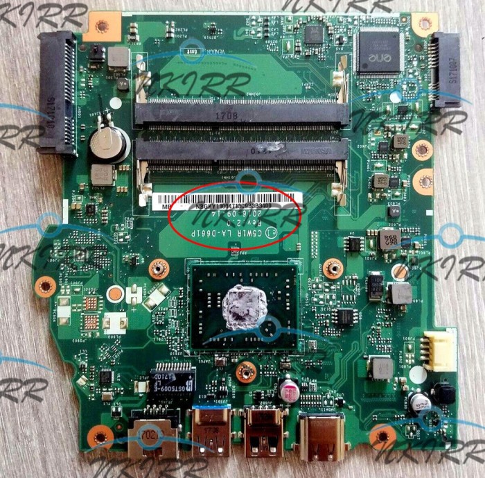 Placa de baza noua pentru Acer Aspire ES1-523&nbsp; cod NB.GGT11.001 cu procesor A9-M9410