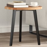 Blat de masă rotund, &Oslash;40x2 cm, lemn masiv de acacia