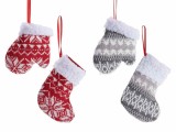 Cumpara ieftin Set 28 ornamente brad Craciun textil multicolor cm 10 x 13 H, 9 x 11 H