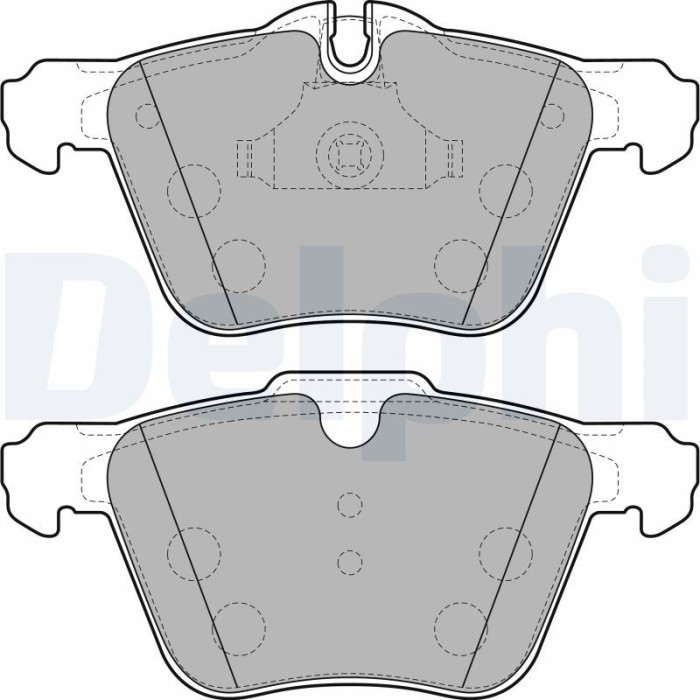DELPHI LP2114 set placute frana,frana disc