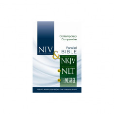 Contemporary Comparative Side-By-Side Bible-PR-NIV/NKJV/NLT/MS